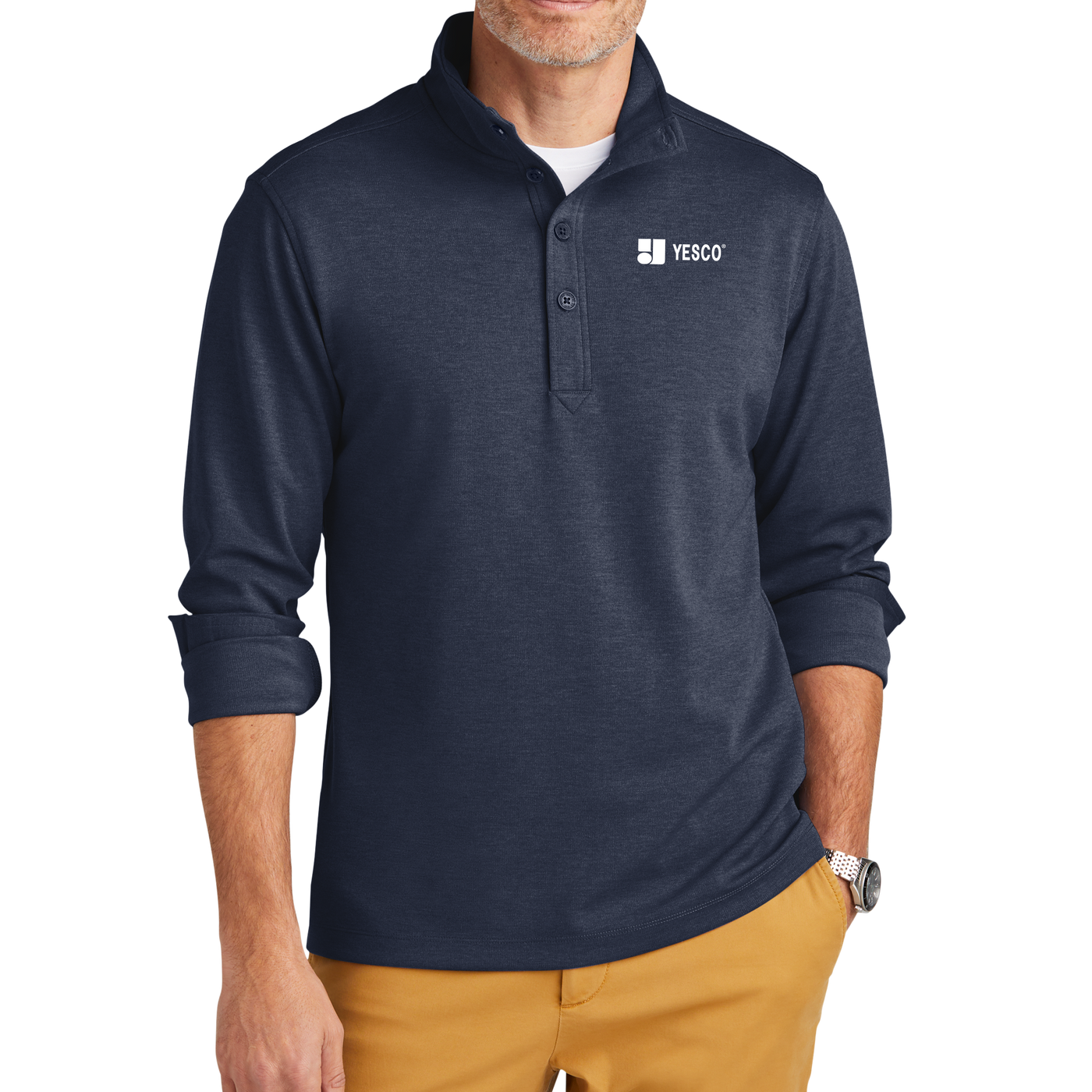 Brooks Brothers® Mid-Layer Stretch 1/2-Button