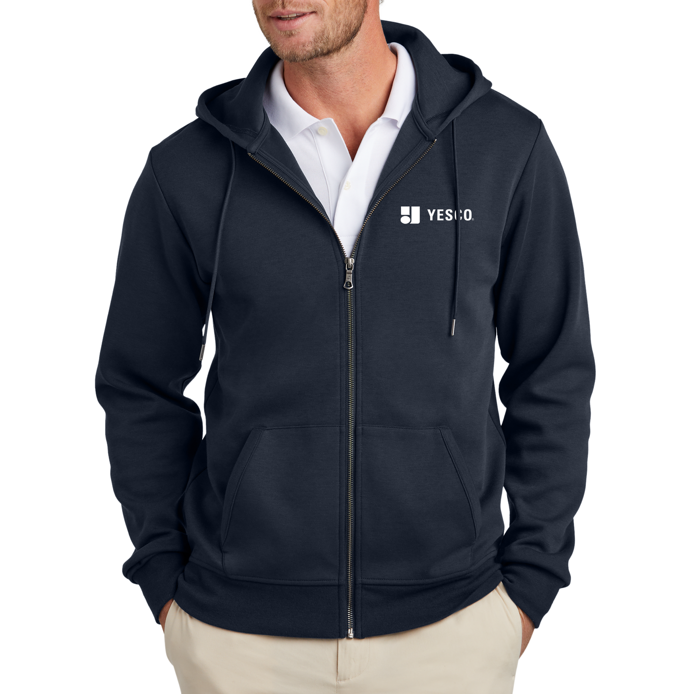 Brooks Brothers® Double-Knit Full-Zip Hoodie