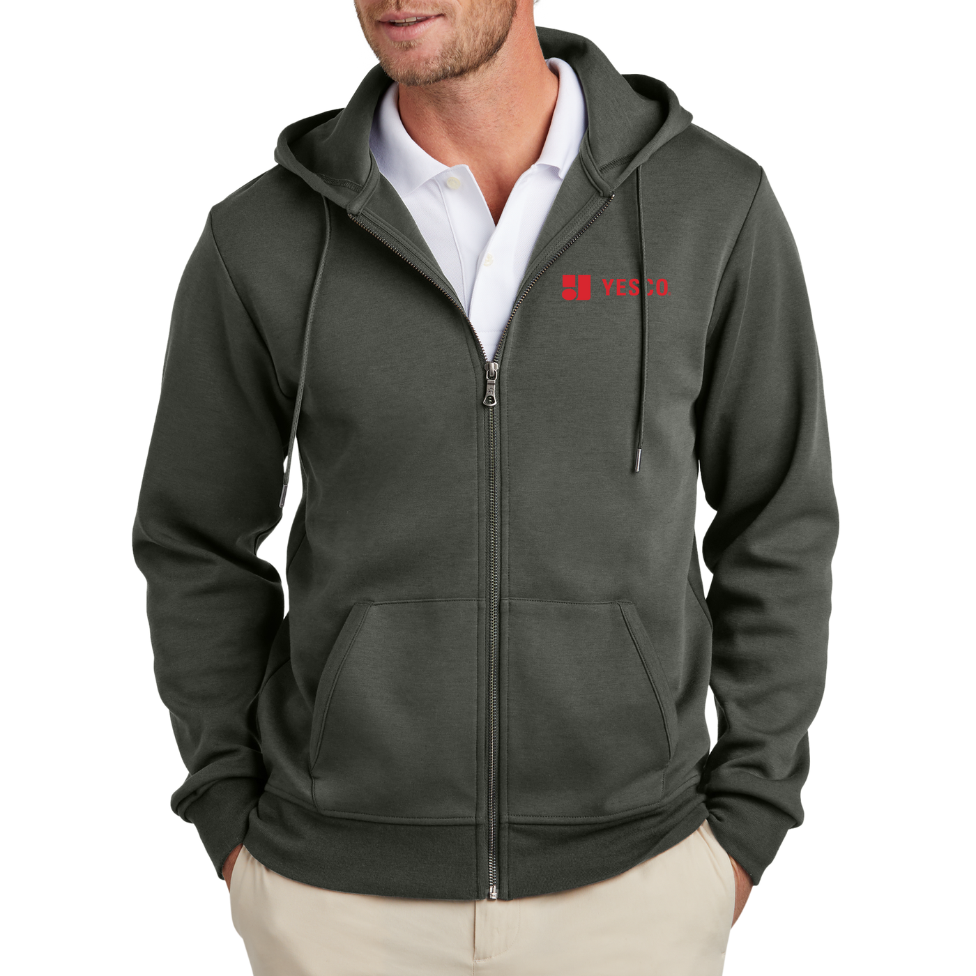 Brooks Brothers® Double-Knit Full-Zip Hoodie