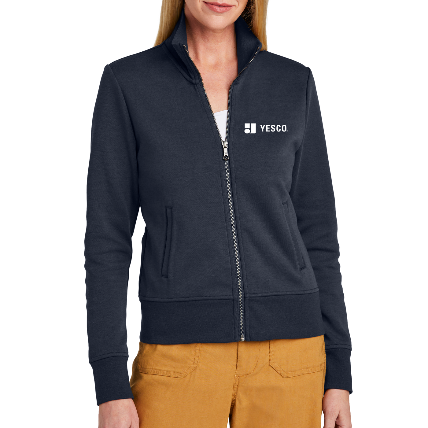 Brooks Brothers® Women’s Double-Knit Full-Zip