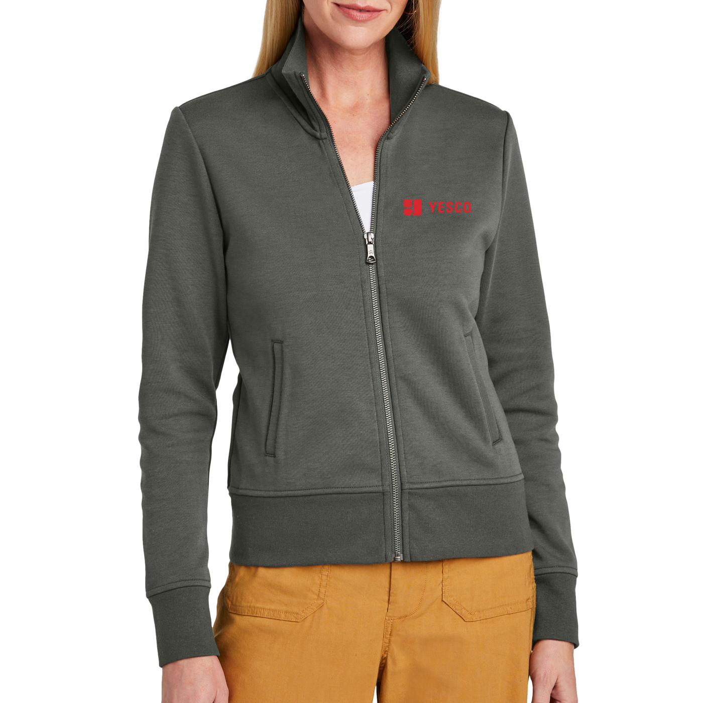 Brooks Brothers® Women’s Double-Knit Full-Zip