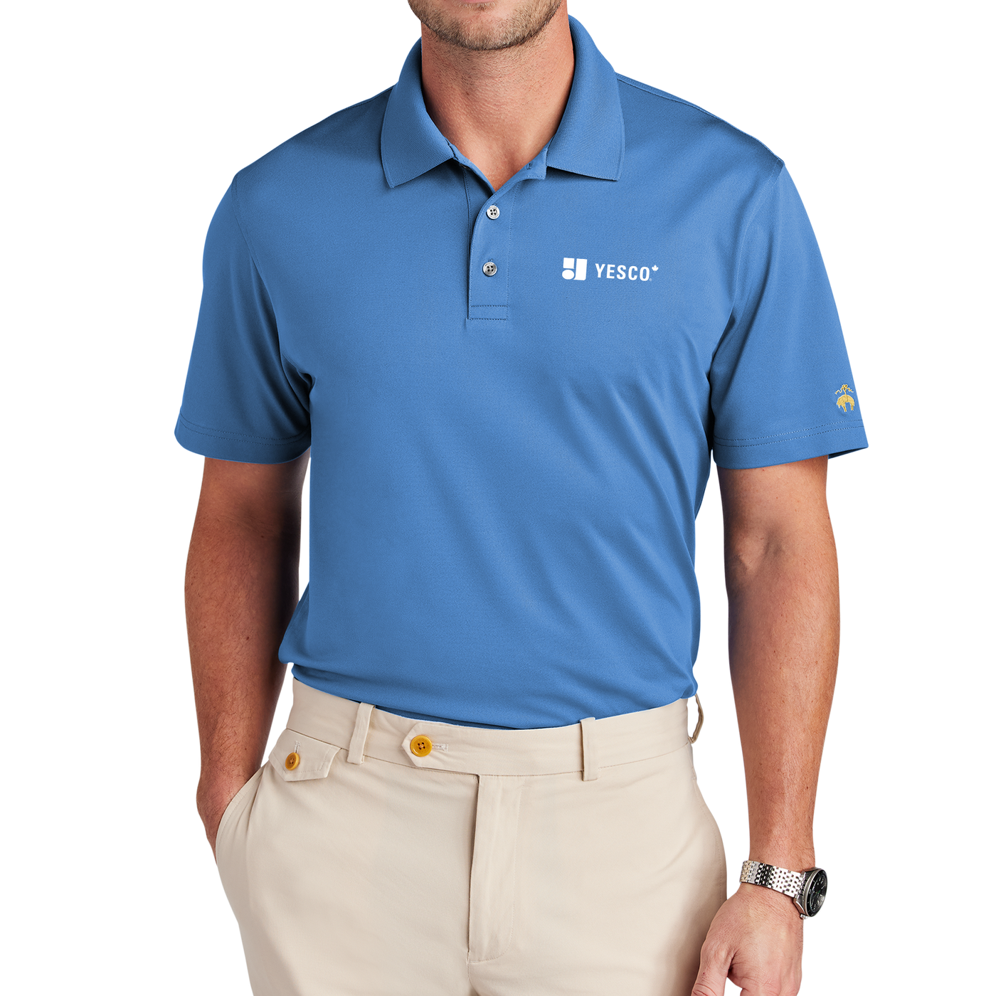 YESCO CANADA - Brooks Brothers® Mesh Pique Performance Polo