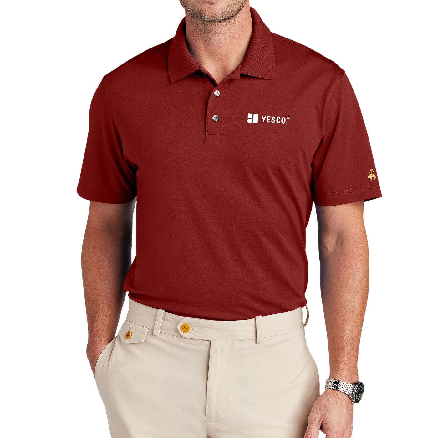 YESCO CANADA - Brooks Brothers® Mesh Pique Performance Polo