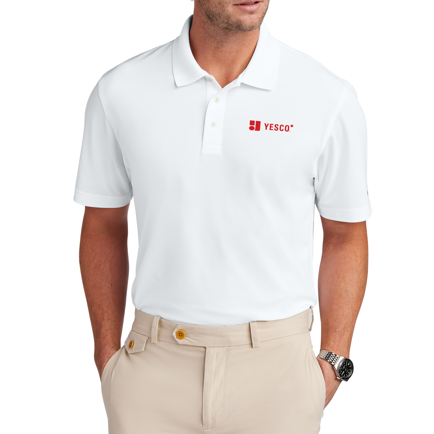 YESCO CANADA - Brooks Brothers® Mesh Pique Performance Polo