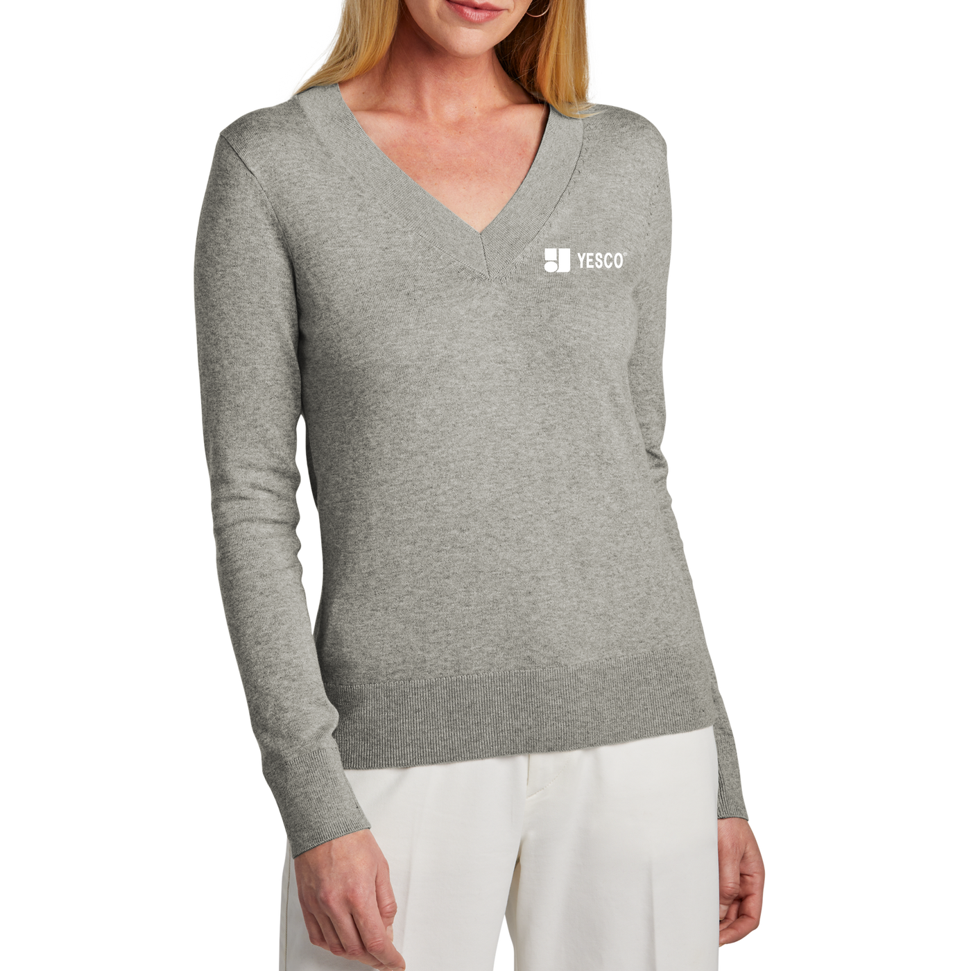 Brooks Brothers® Women’s Cotton Stretch V-Neck Sweater