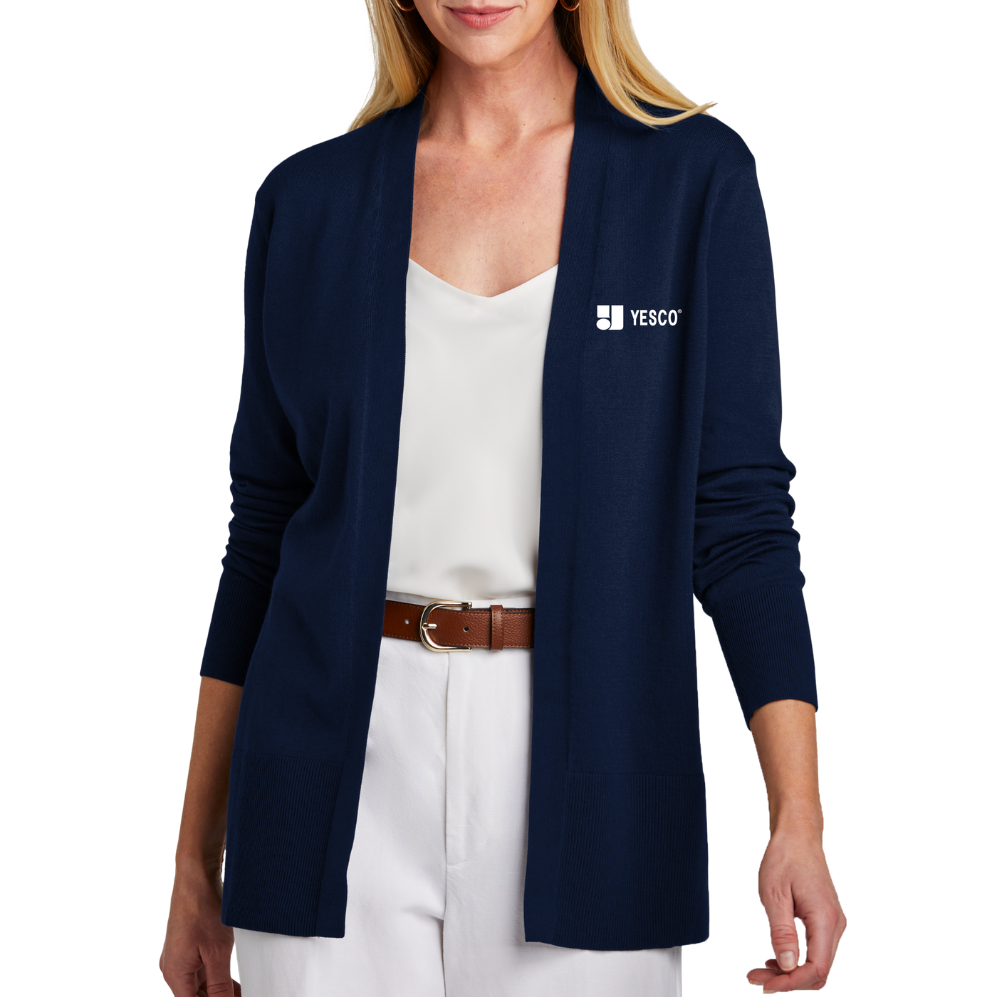 Brooks Brothers® Women’s Cotton Stretch Long Cardigan Sweater