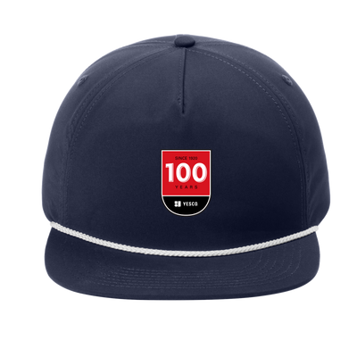 100 YEARS - Port Authority® 5-Panel Poly Rope Cap