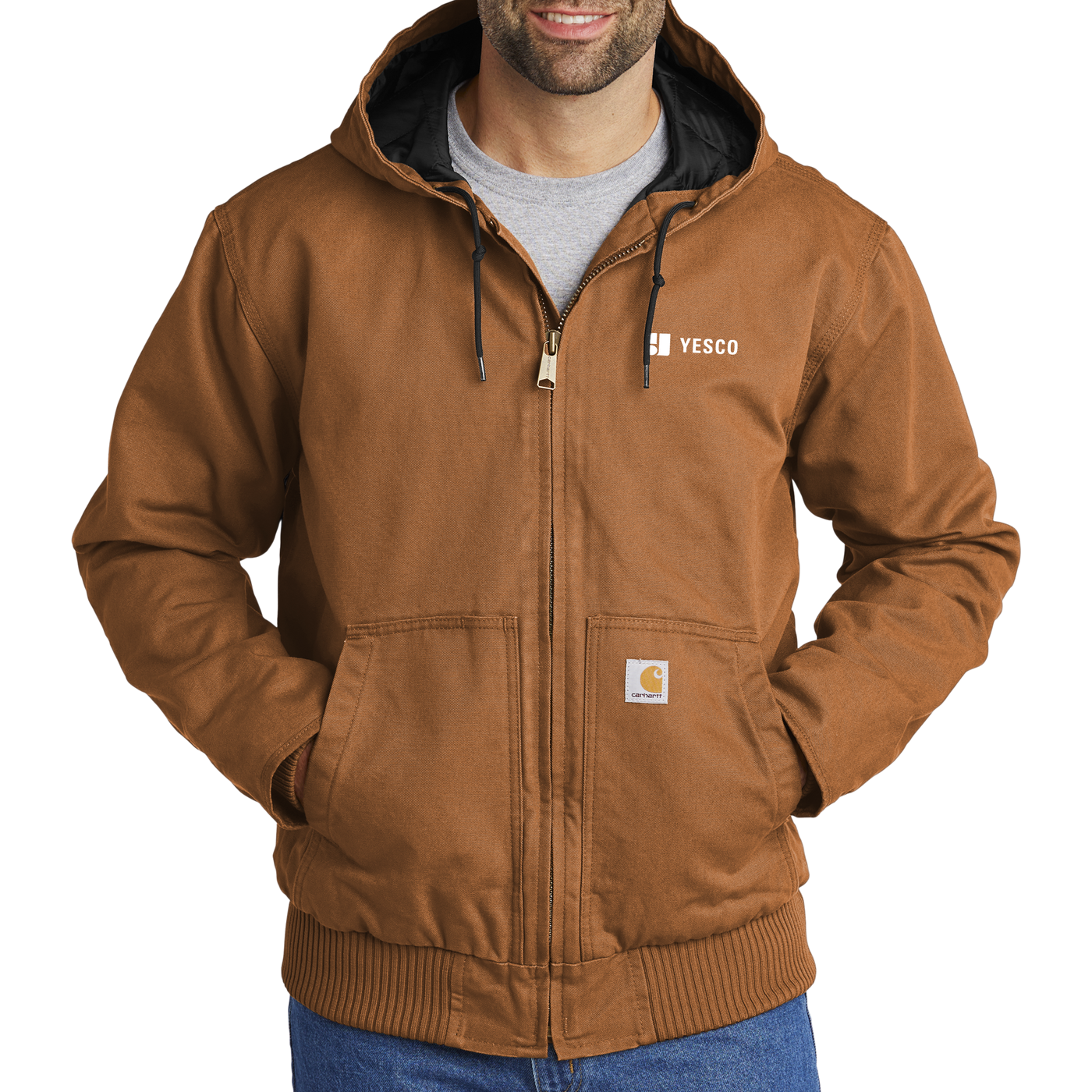 Carhartt® Tall Washed Duck Active Jac - YESCO Clearance