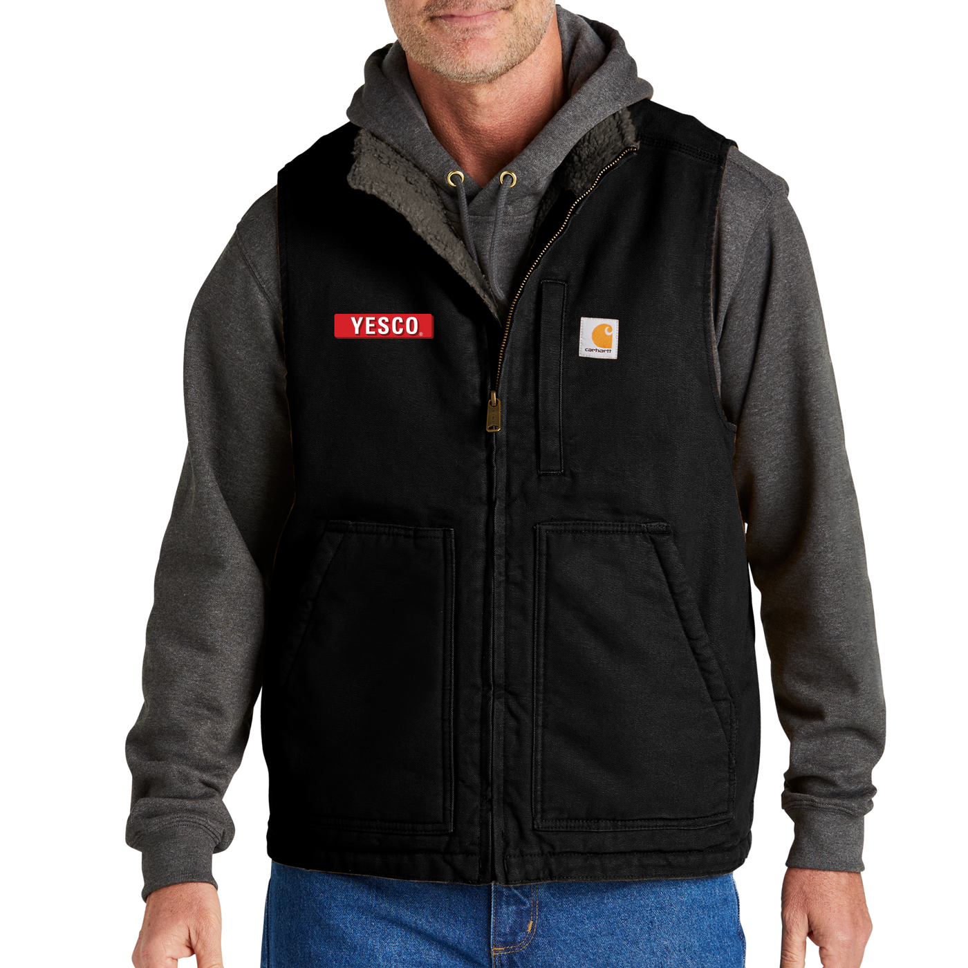 Outdoor - Carhartt® Sherpa-Lined Mock Neck Vest