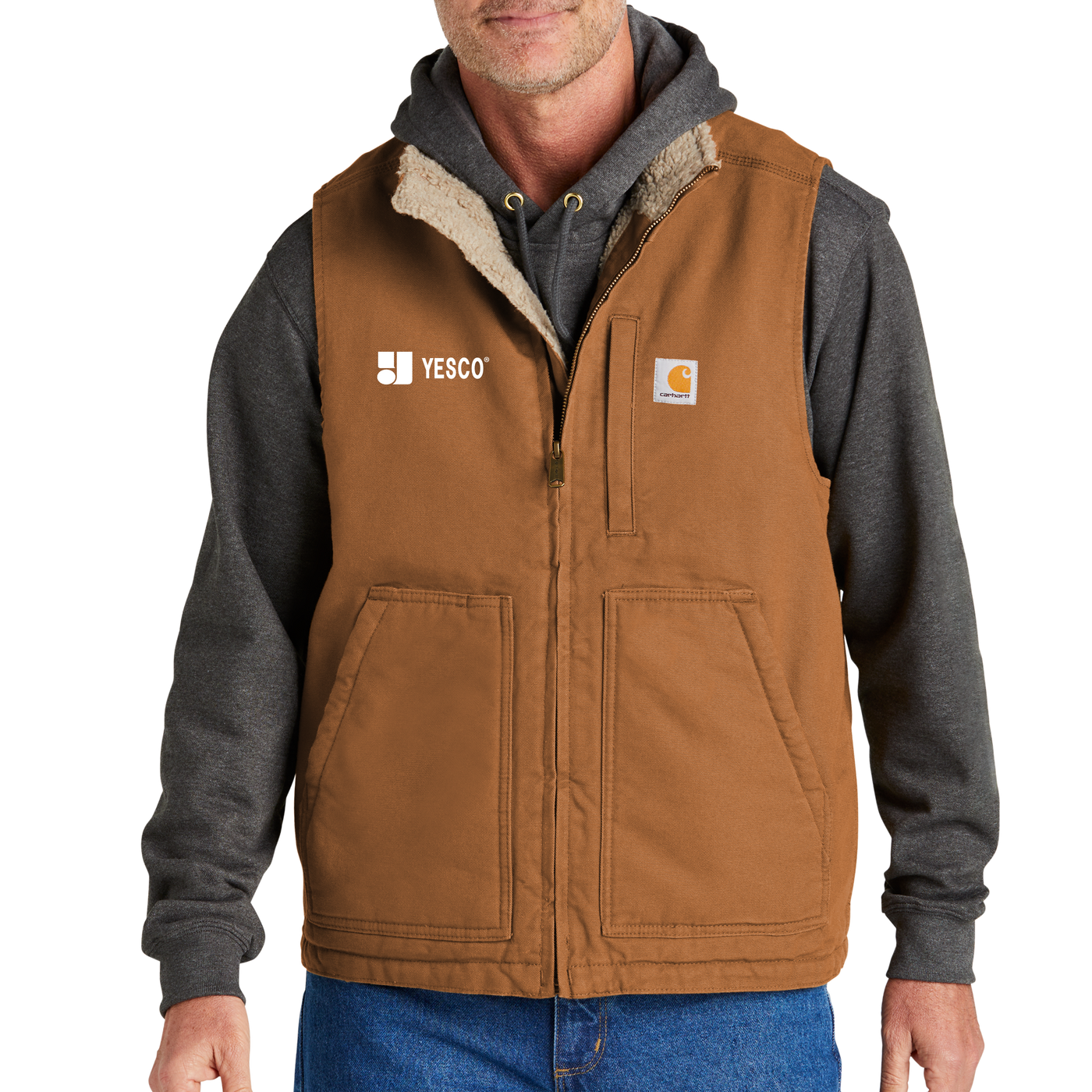 Carhartt® Sherpa-Lined Mock Neck Vest