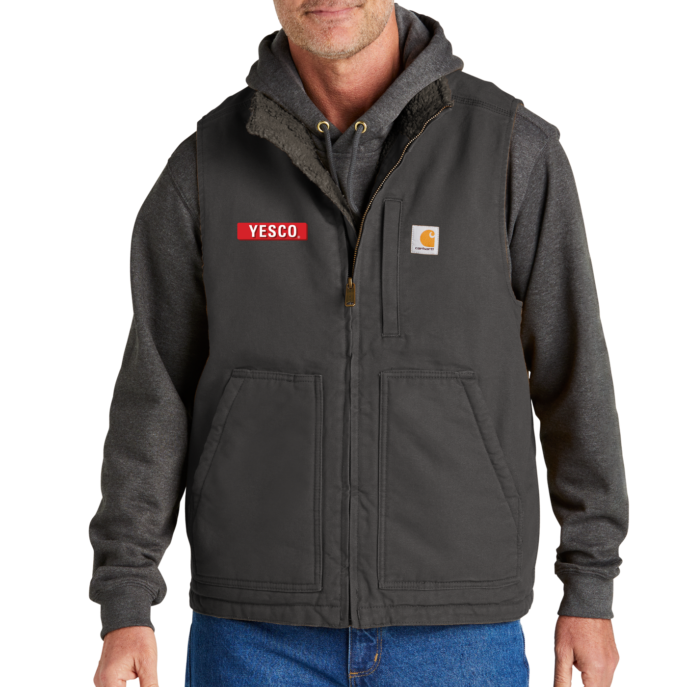 Outdoor - Carhartt® Sherpa-Lined Mock Neck Vest