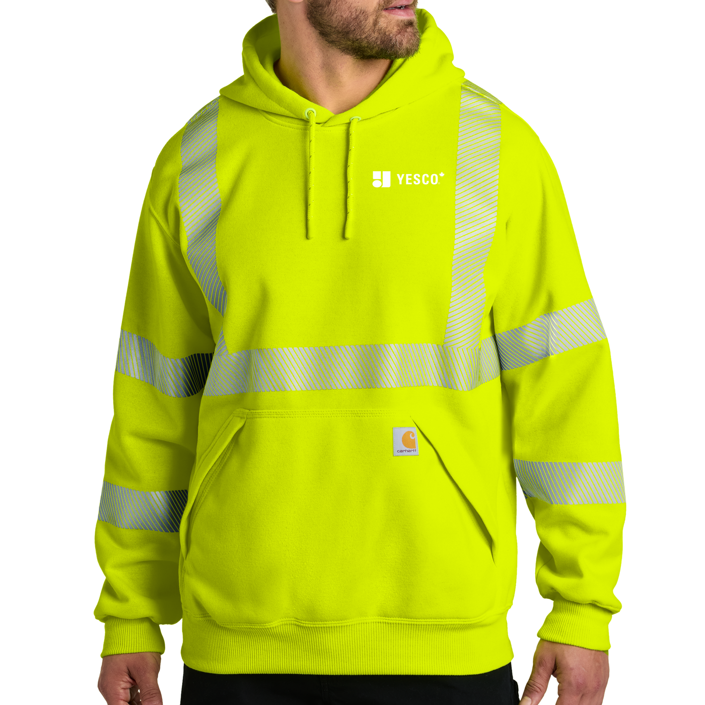 YESCO CANADA - Carhartt® ANSI 107 Class 3 Hooded Sweatshirt