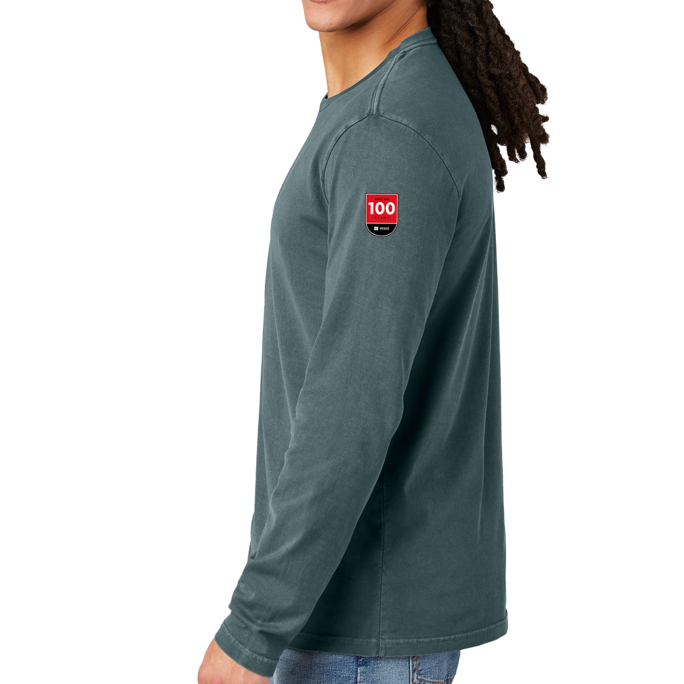 100 YEARS - District Wash™ Long Sleeve Tee