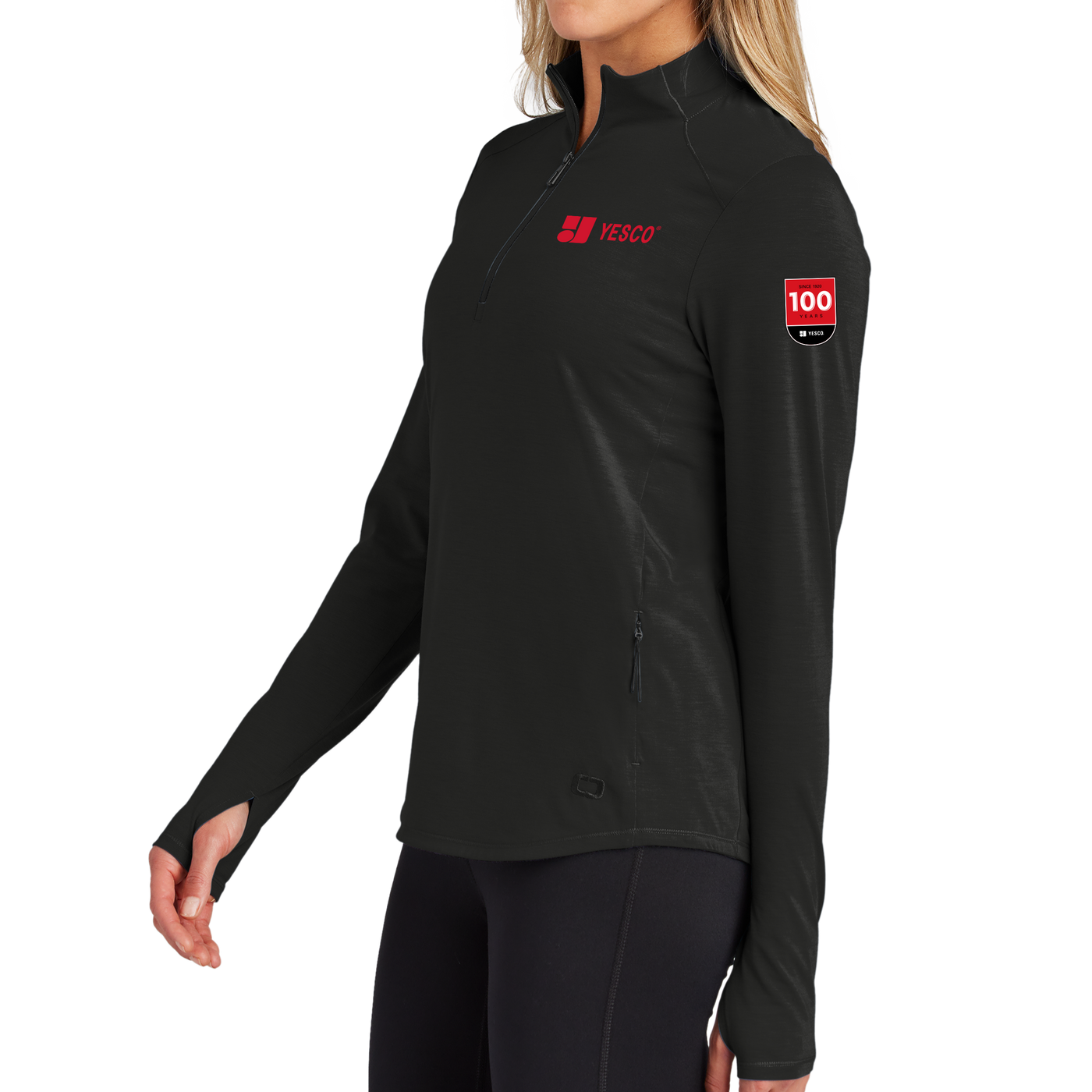 100 YEARS - OGIO® Women's Motion 1/4-Zip