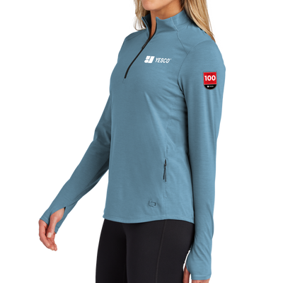 100 YEARS - OGIO® Women's Motion 1/4-Zip