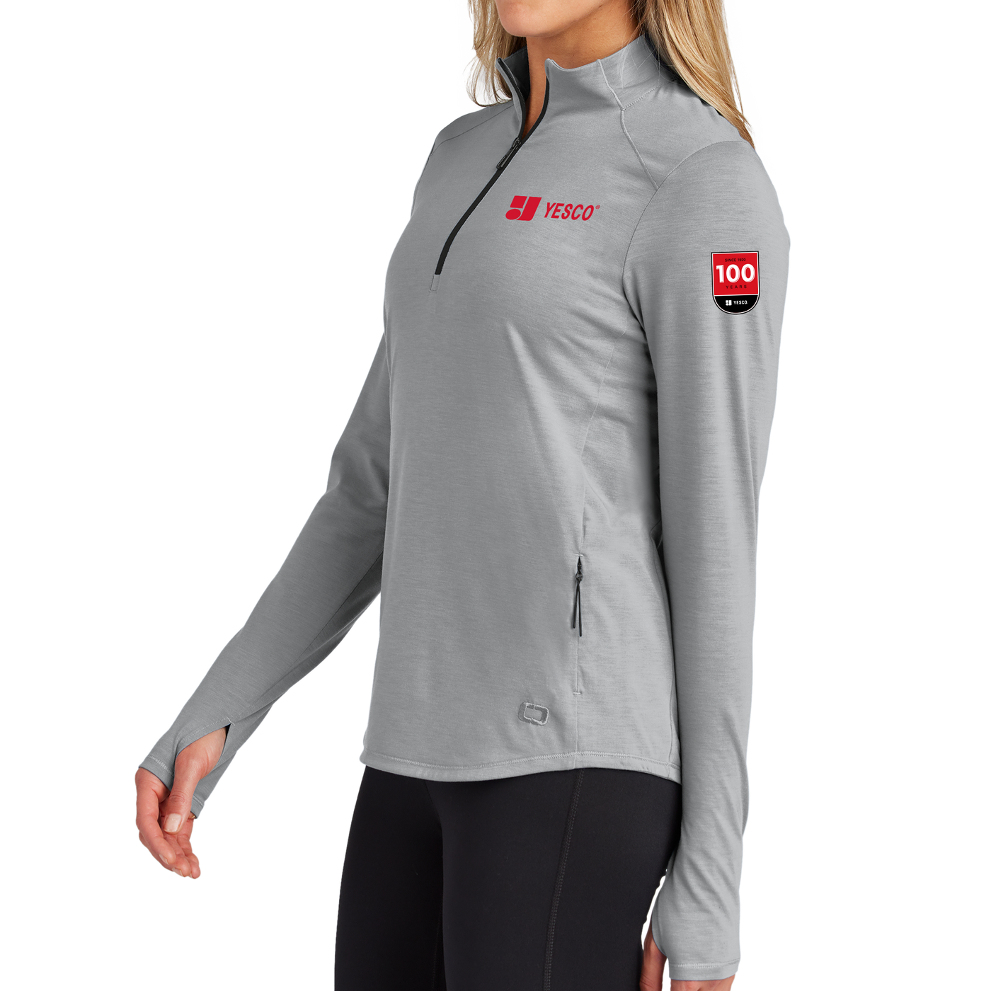 100 YEARS - OGIO® Women's Motion 1/4-Zip