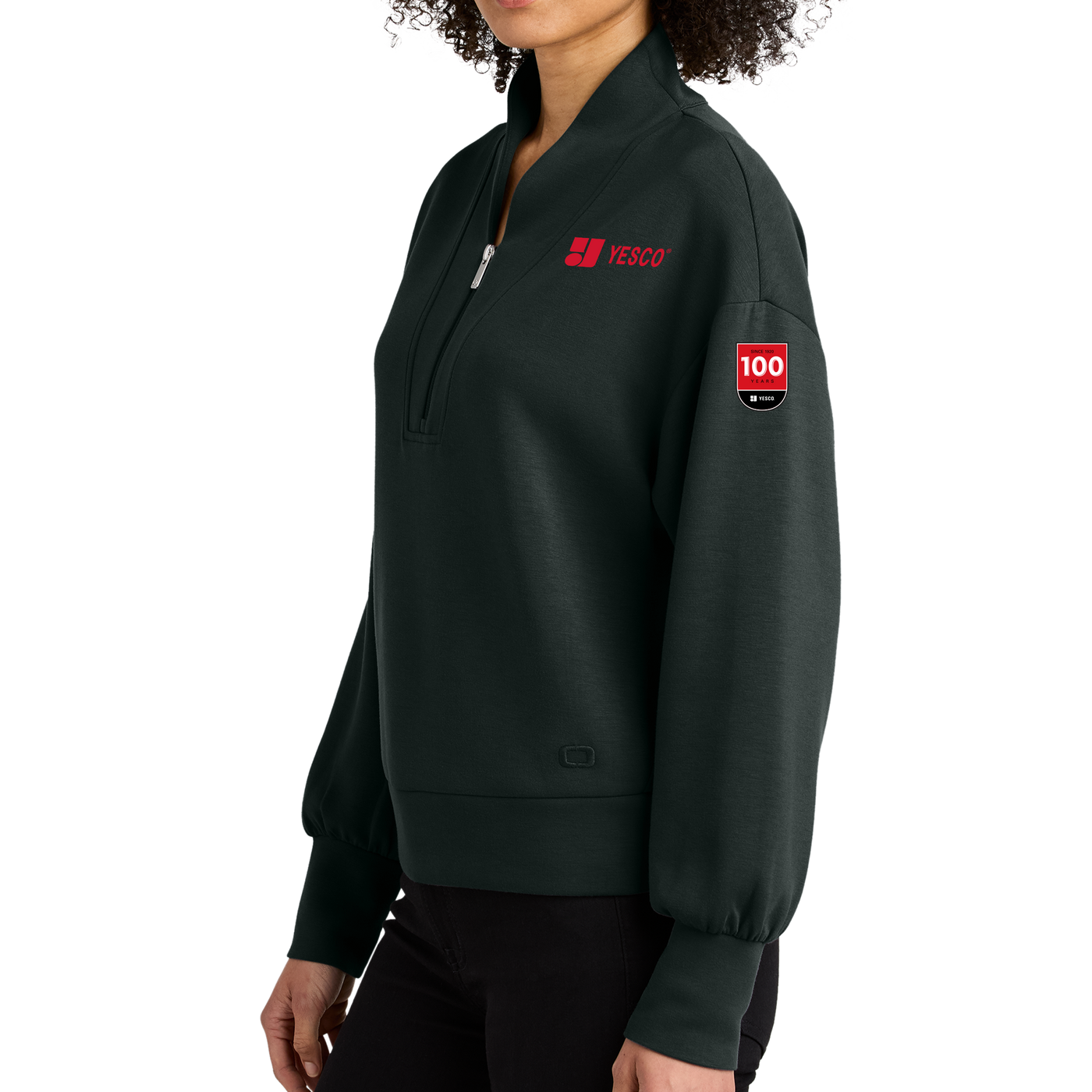 100 YEARS - OGIO® Women’s Transcend 1/4-Zip