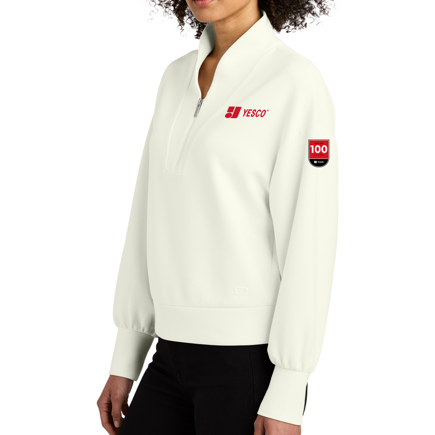 100 YEARS - OGIO® Women’s Transcend 1/4-Zip