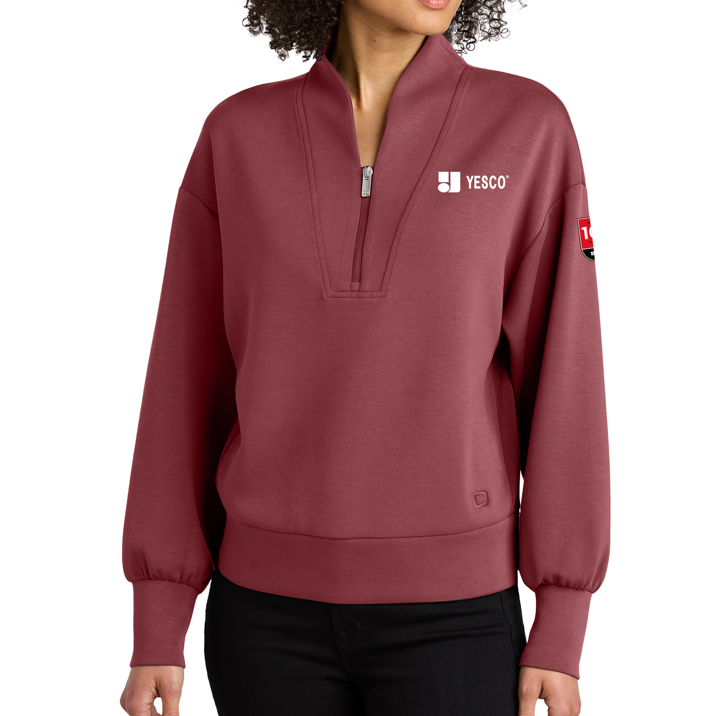 100 YEARS - OGIO® Women’s Transcend 1/4-Zip