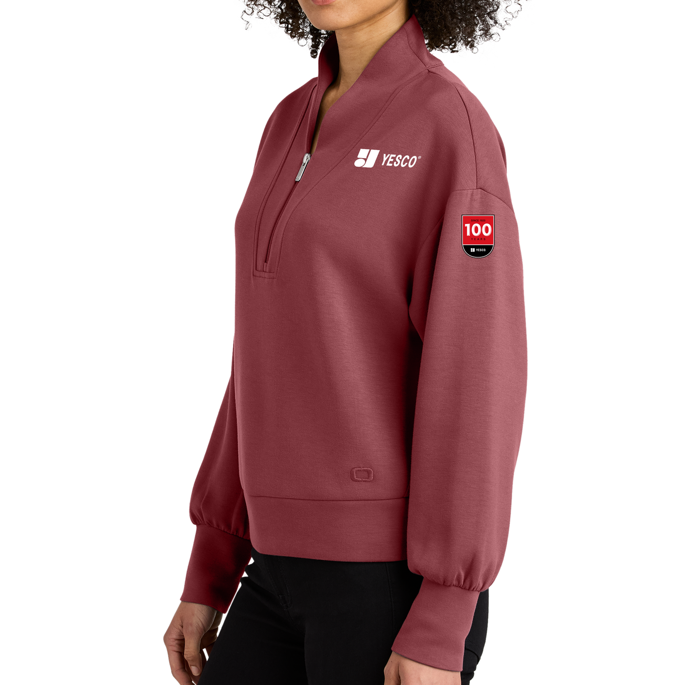 100 YEARS - OGIO® Women’s Transcend 1/4-Zip