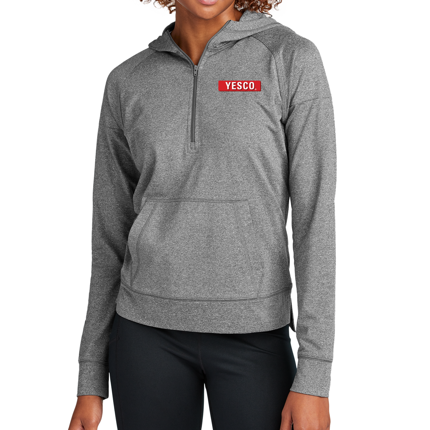 OUTDOOR - Sport-Tek® Women's Sport-Wick® Stretch 1/2-Zip Hoodie