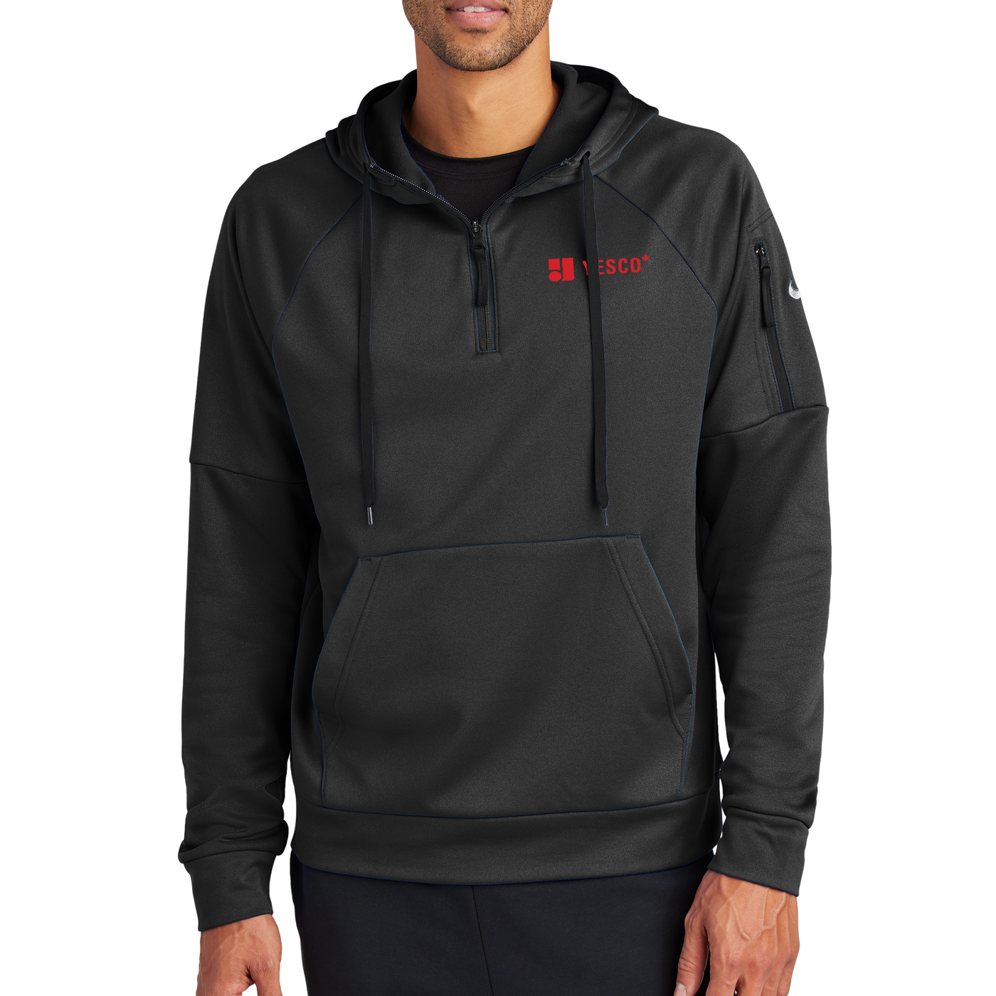 YESCO CANADA - Nike Therma-FIT Pocket 1/4-Zip Fleece Hoodie