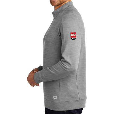 100 Years- OGIO® Luuma 1/2-Zip Fleece - YESCO Clearance