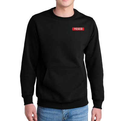 OUTDOOR - Port & Company® Core Fleece Crewneck Pocket Sweatshirt