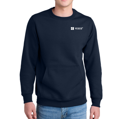 YESCO CANADA - Port & Company® Core Fleece Crewneck Pocket Sweatshirt