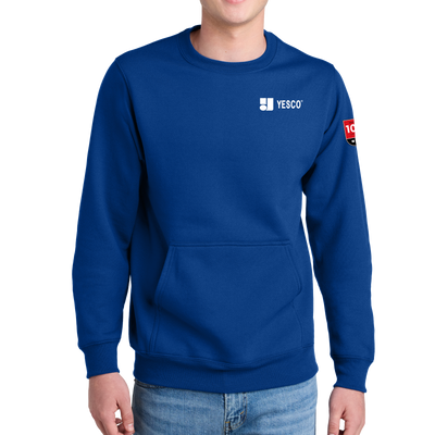 100 YEARS - Port & Company® Core Fleece Crewneck Pocket Sweatshirt