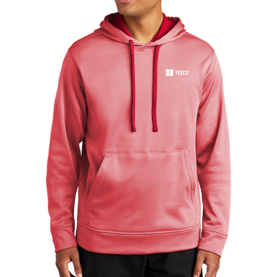 Sport-Tek ® PosiCharge ® Sport-Wick ® Heather Fleece Hooded Pullover