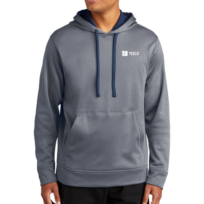 Sport-Tek ® PosiCharge ® Sport-Wick ® Heather Fleece Hooded Pullover