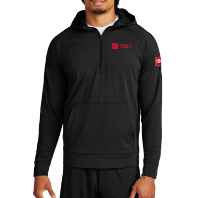 100 YEARS - Sport-Tek® Sport-Wick® Stretch 1/2-Zip Hoodie