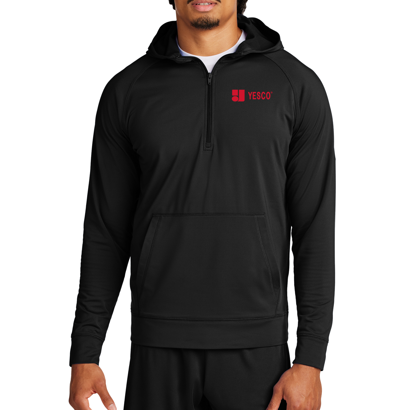 Sport-Tek® Sport-Wick® Stretch 1/2-Zip Hoodie