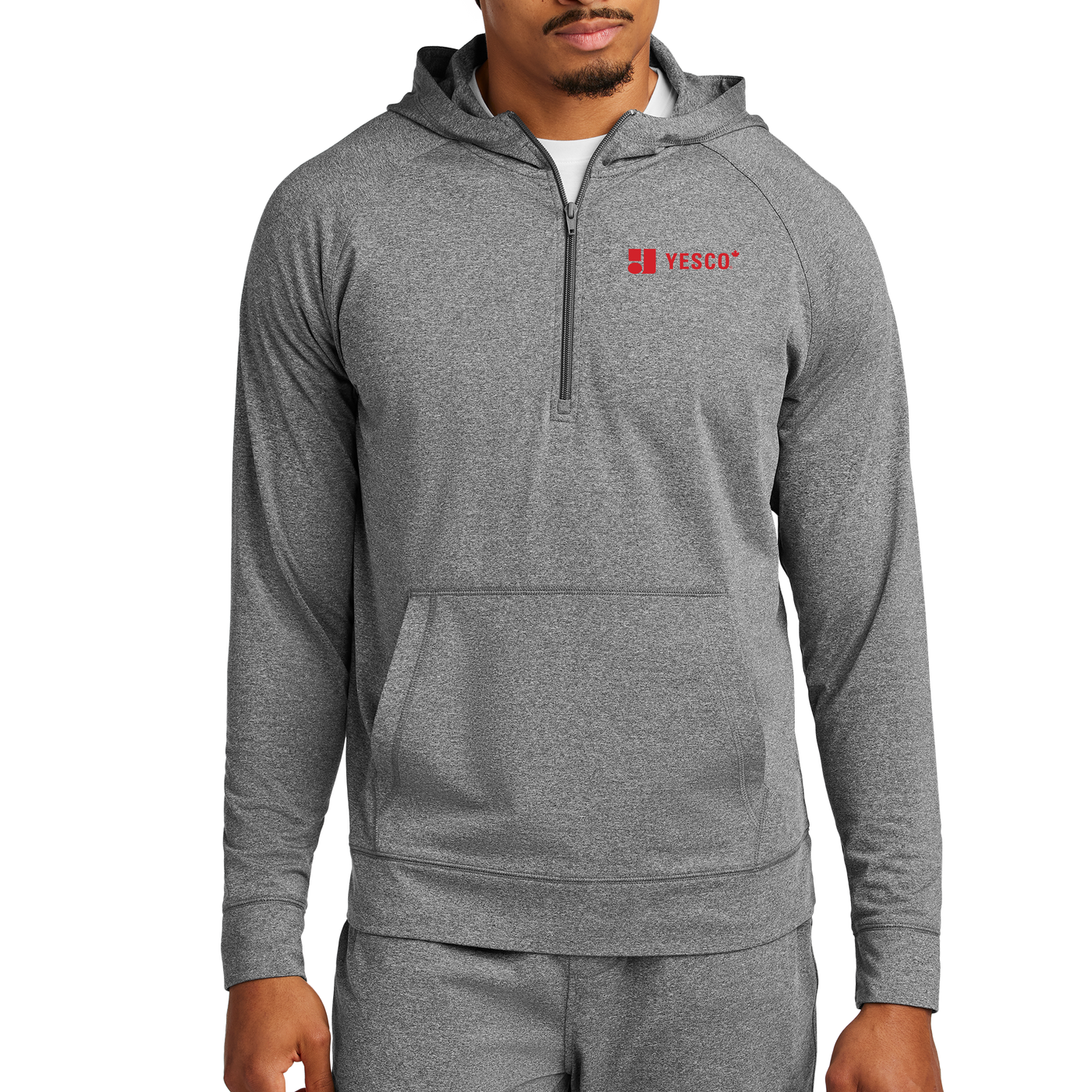 YESCO CANADA - Sport-Tek® Sport-Wick® Stretch 1/2-Zip Hoodie