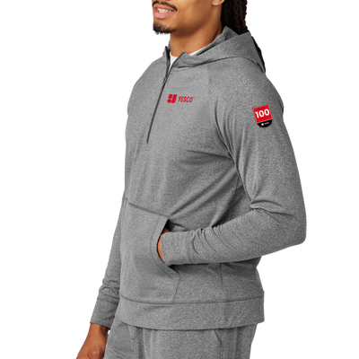 100 YEARS - Sport-Tek® Sport-Wick® Stretch 1/2-Zip Hoodie