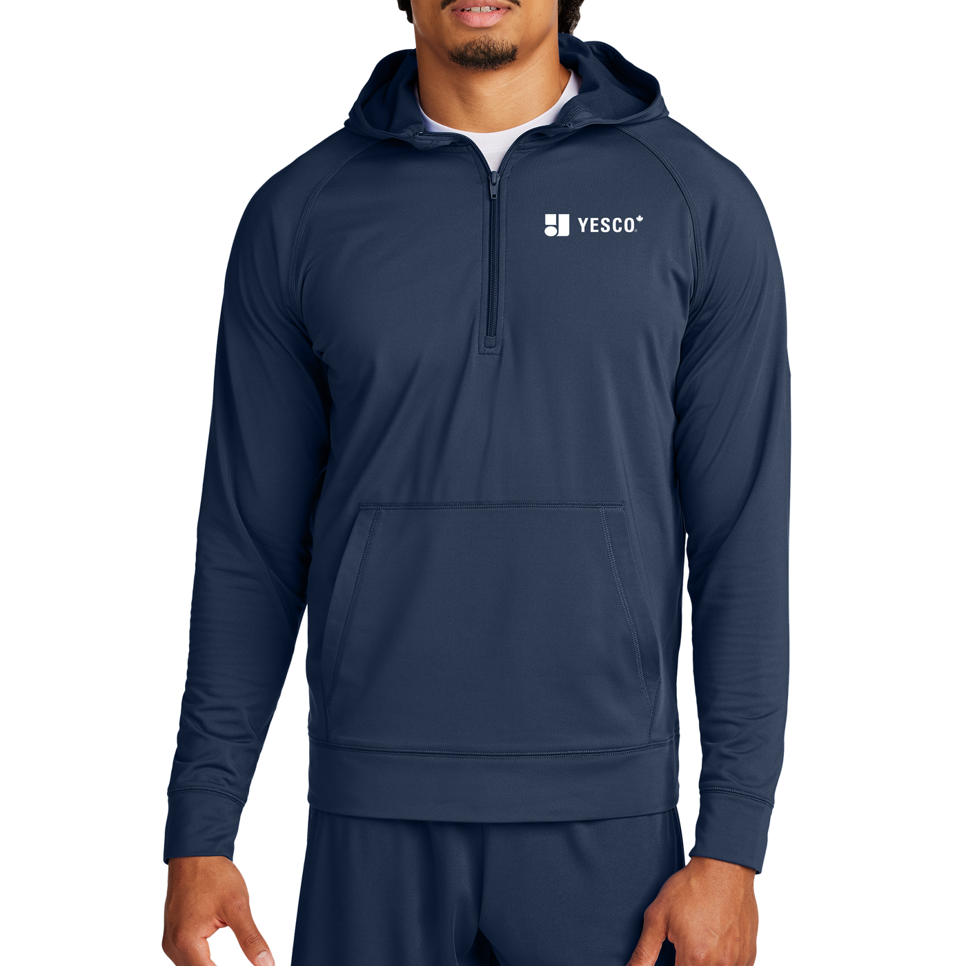 YESCO CANADA - Sport-Tek® Sport-Wick® Stretch 1/2-Zip Hoodie