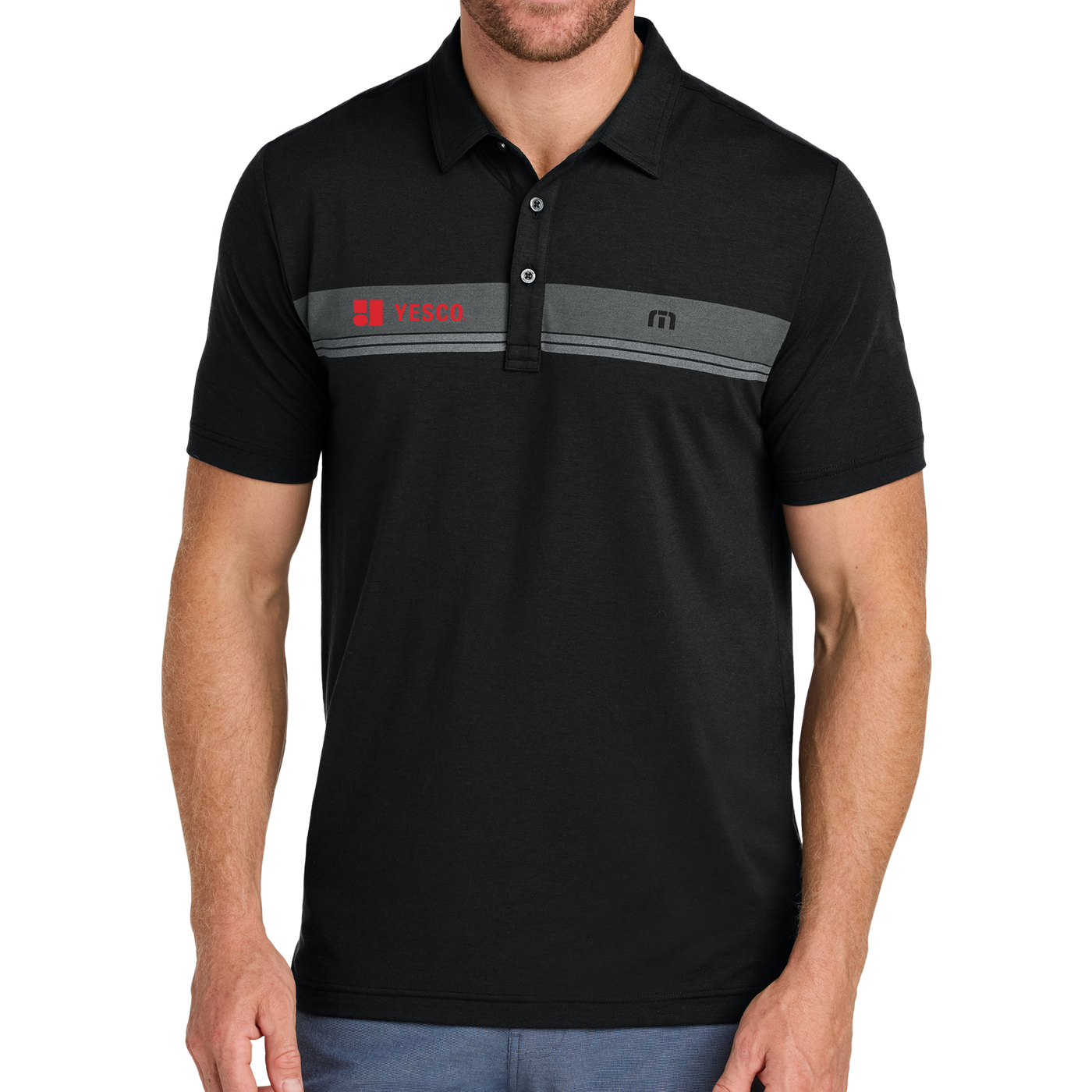 TravisMathew Glenview Stripe Polo