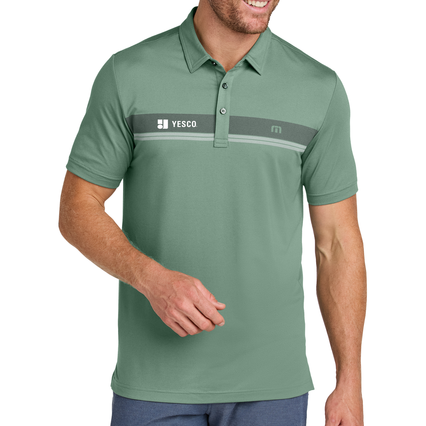 TravisMathew Glenview Stripe Polo