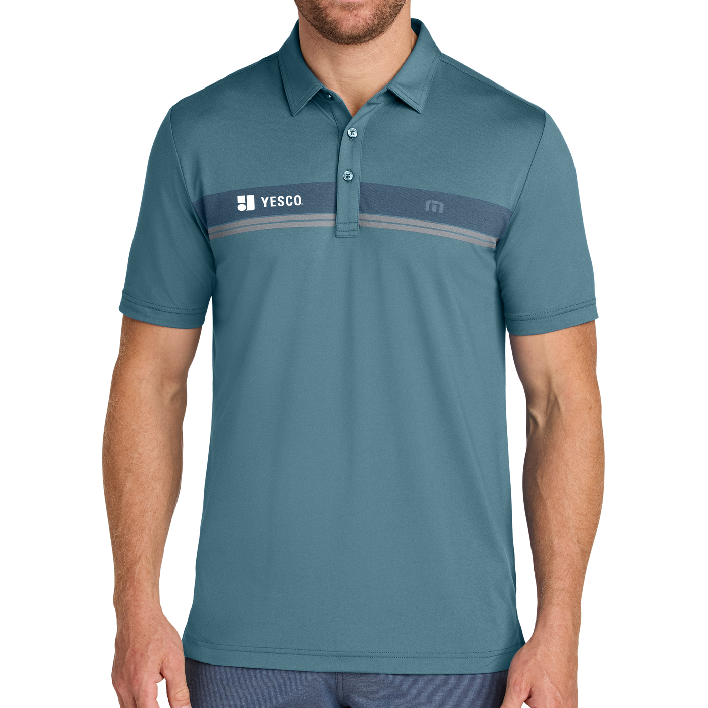 TravisMathew Glenview Stripe Polo