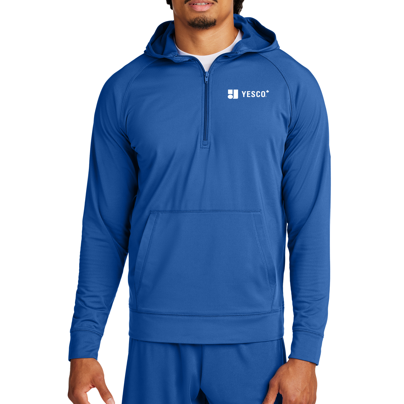 YESCO CANADA - Sport-Tek® Sport-Wick® Stretch 1/2-Zip Hoodie