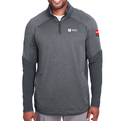 100 years - Under Armour Mens Qualifier Hybrid Corporate Quarter-Zip