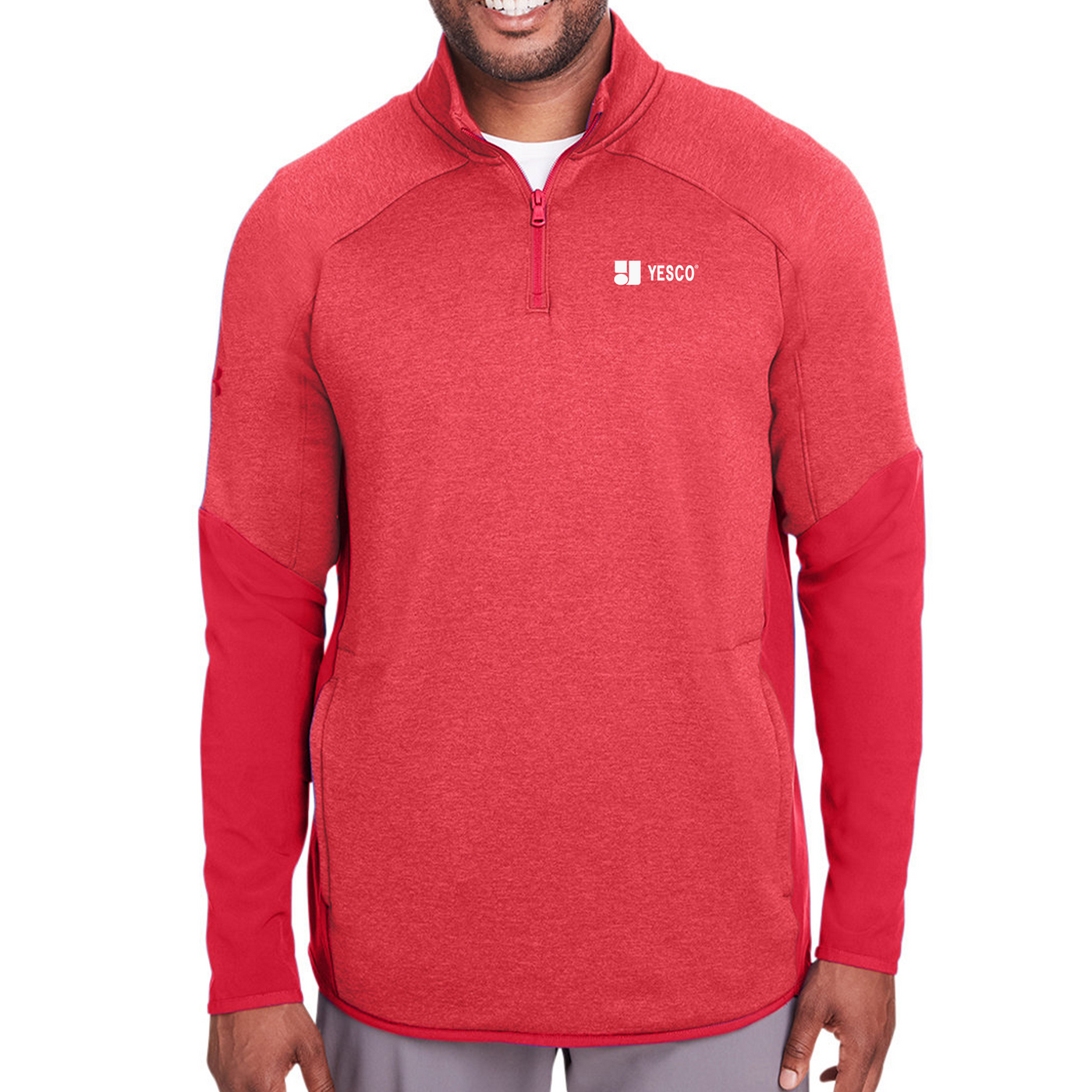 Under Armour Mens Qualifier Hybrid Corporate Quarter-Zip