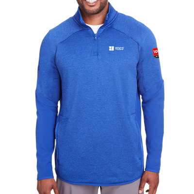 100 years - Under Armour Mens Qualifier Hybrid Corporate Quarter-Zip