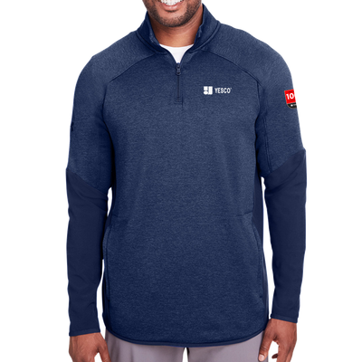 100 years - Under Armour Mens Qualifier Hybrid Corporate Quarter-Zip