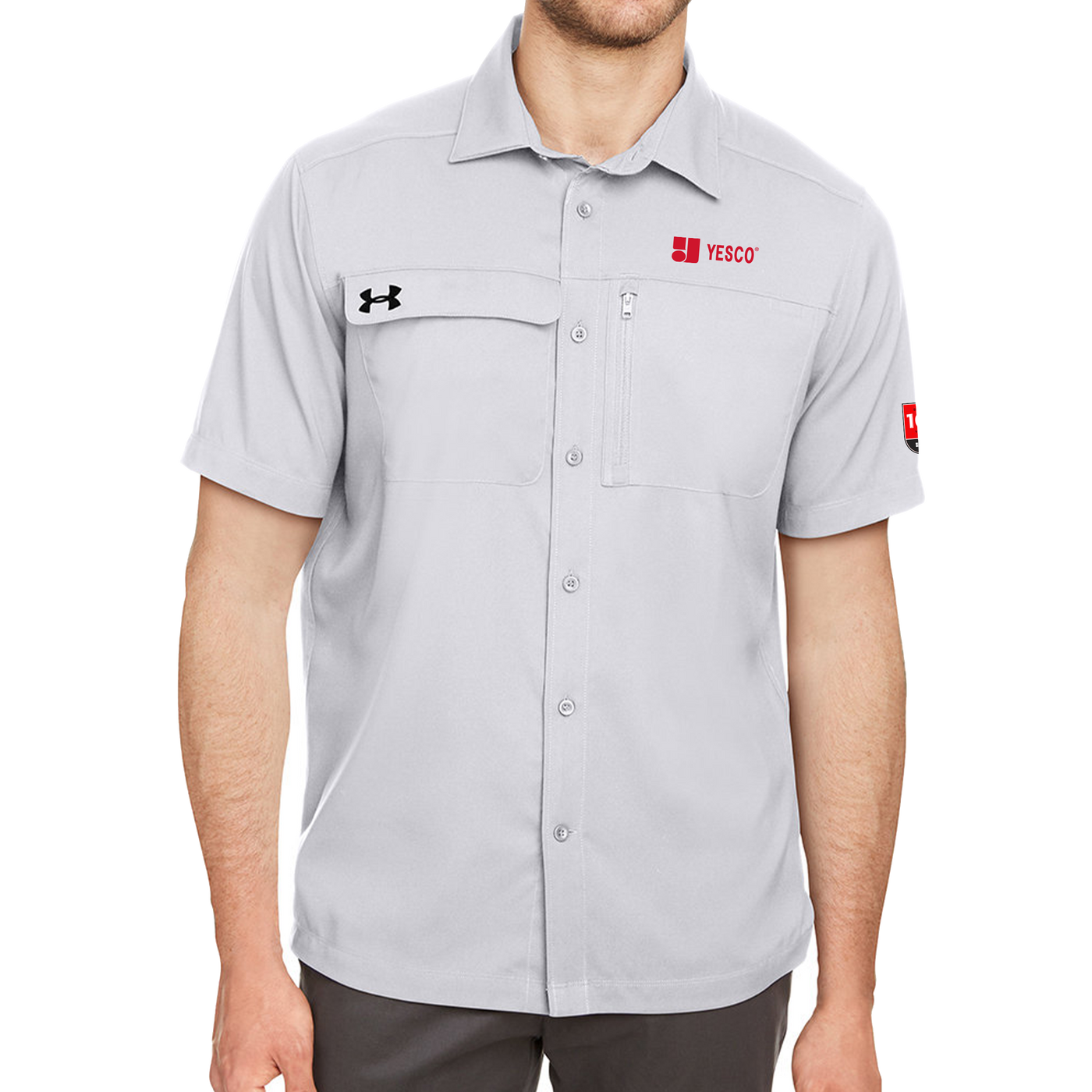 100 years - Under Armour Men's Motivate Coach Woven Shirt