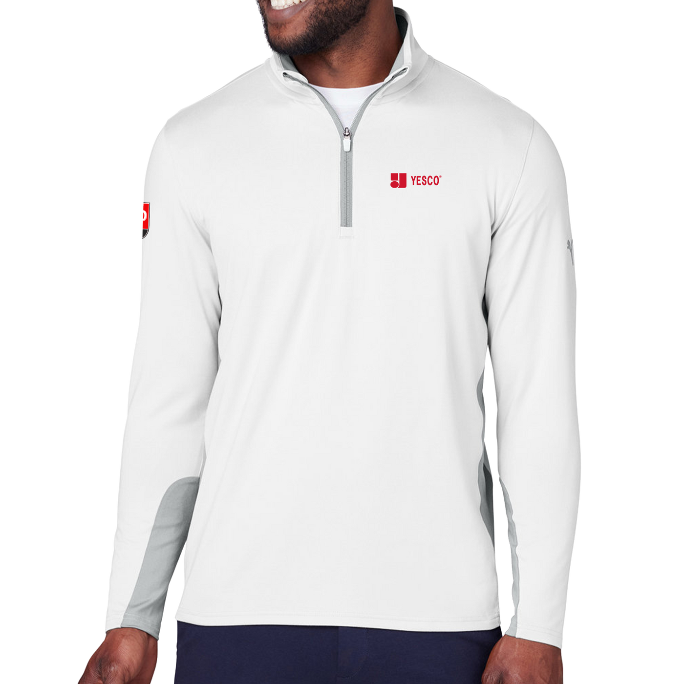 100 years - Puma Golf Men's Gamer Golf Quarter-Zip