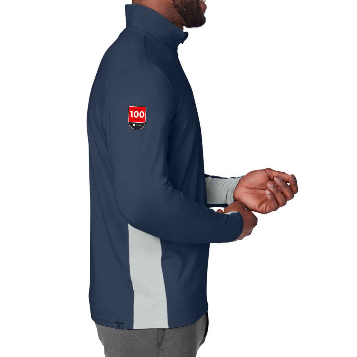 100 years - Puma Golf Men's Gamer Golf Quarter-Zip