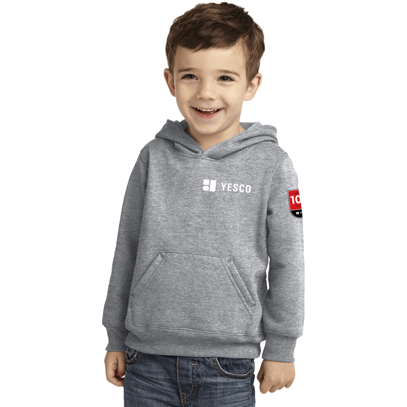 100 Years- Port & Company Toddler Core Fleece Pullover Hooded Sweatshirt