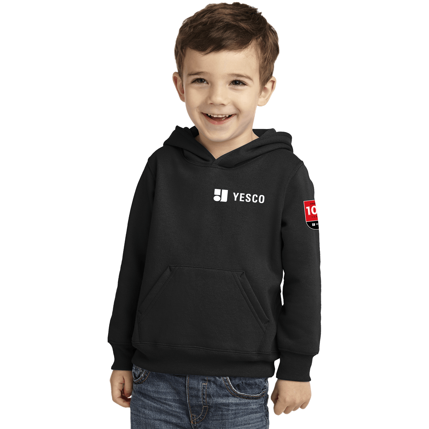 100 Years- Port & Company Toddler Core Fleece Pullover Hooded Sweatshirt